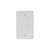 Eaton Wiring Devices 2129W-BOX Wallplate 1G Blank Thrmst Box Mt Std WH