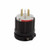 Eaton Wiring Devices 9151N Plug 20A 120/250V 3P3W Str BW