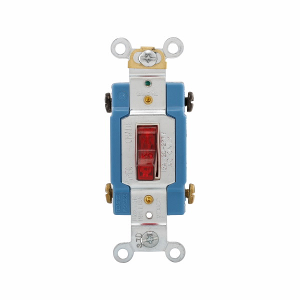 Eaton Wiring Devices AH1202PL SW Tog DP PL 15A 120/277V AutoGrd B&S RD