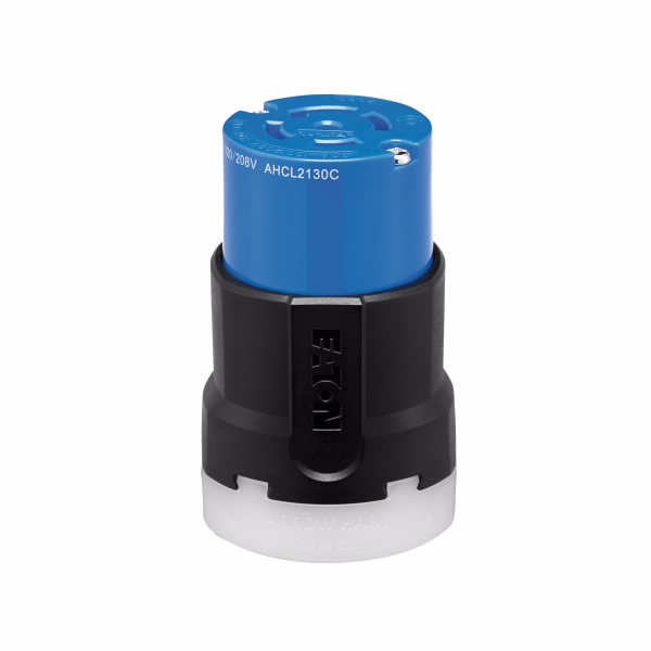 Eaton Wiring Devices AHCL2130C CCL Conn 30A 120/208V 3PH 4P5W-BL&BK