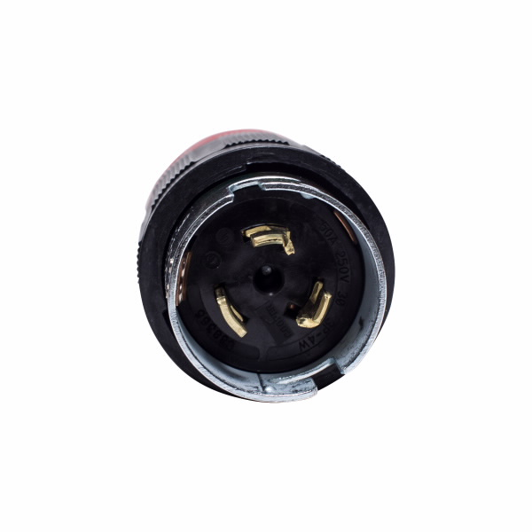 Eaton Wiring Devices CS8365EX Plug 50A 250V 3PH 3P4W H/L Nylon BK