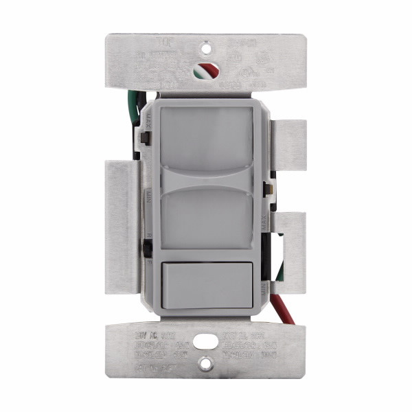 Eaton Wiring Devices SUF7-GY 120/277V FET based universal dimmer, GY