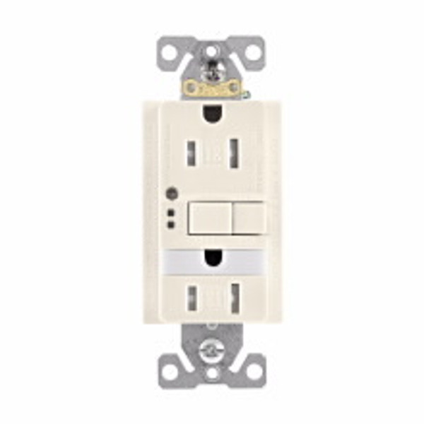 Eaton Wiring Devices TRSGFNL15LA NL GFCI TR ST Duplex 15A 125V LA