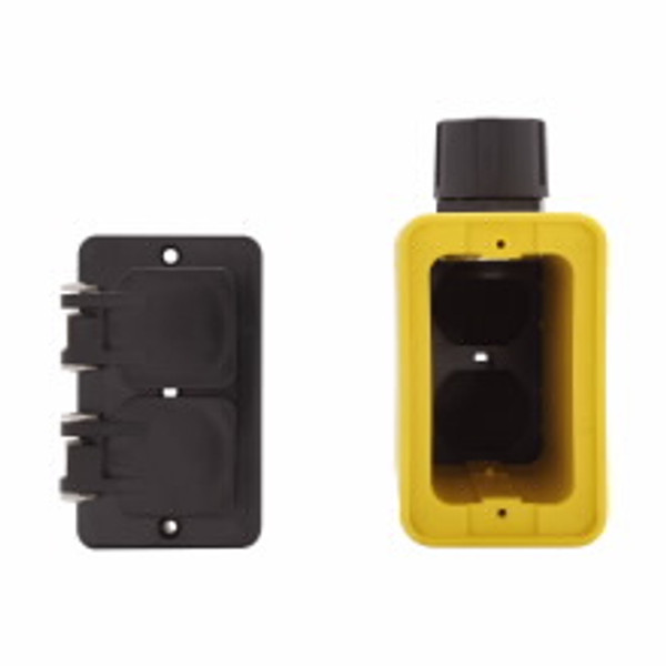 Eaton Wiring Devices WD3099BK-DDW Assy,Dup Flip Cover&Ext Depth POB BK
