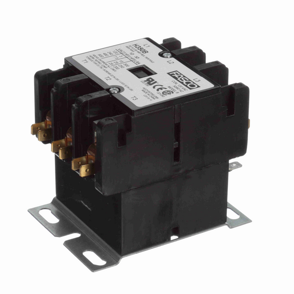 Fasco H350B Contactor 3 Pole 50 Amps 120 Volt Coil