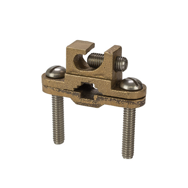 NSI GLC-12HDB Ground Lay-In Rebar Clamp Direct Burial  1/2" to 1" Replaces Morris  91652