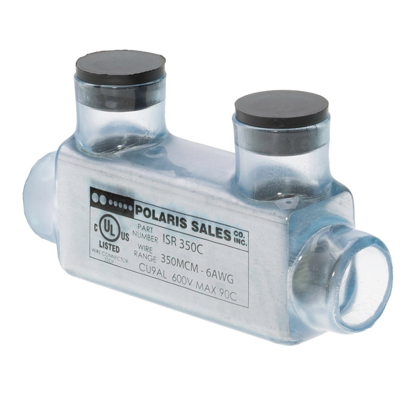 Polaris ISR-350C Polaris Vision Tap (Clear) 350 Mcm – 6 Awg Polaris Insulated In-Line Splice