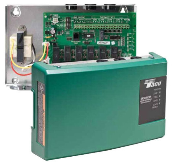 Taco SR502-4 Two Zone Switching Relay W/ Priority For Circulators