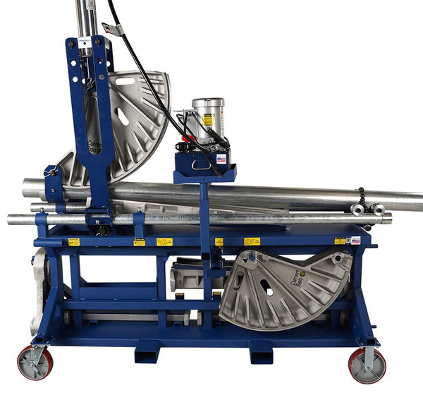 Current Tools 254LP-252 Hydraulic Bender for 2 1/2",3" and 4" Rigid/EMT/IMC Conduit with #292 Electric Hydraulic Pump and #252 Mobile Bending Station