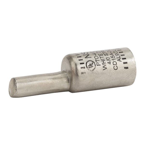 NSi PTO-4/0 Offset Solid Pin Terminal Connector 4/0 to 2/0