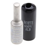 Polaris PTO-4/0 Offset Aluminium Tin Plated Pin Terminal 4/0 Awg Wire Size 2/0 Awg Solid Pin Al/Cu