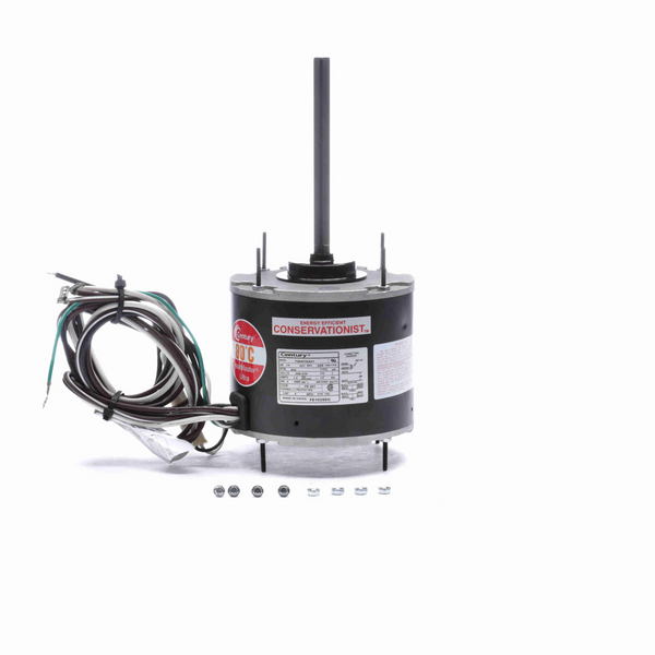 Century FE1028SF HEATMASTER 1/4 HP Condenser Fan Motor 825 RPM 208-230 Volts