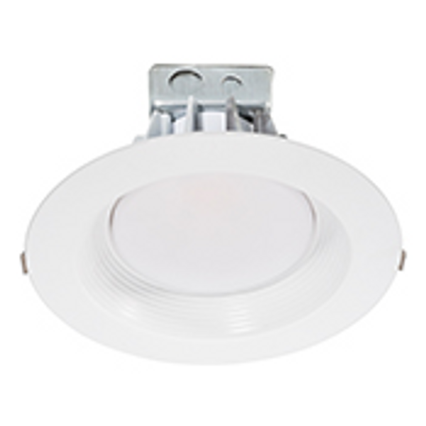 Halco 99619 8" Commercial Retrofit Downlight 120-277V 30W 3K Dimmable White Baffle Trim CDL8FR30/930/RTJB/LED