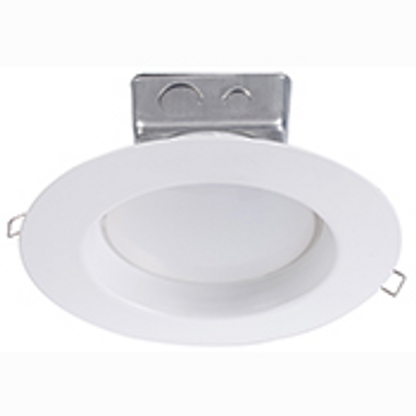 Halco 99615 6" Commercial Retrofit Downlight 120-277V 15W 3K Dimmable White Baffle Trim CDL6FR15/930/RTJB/LED