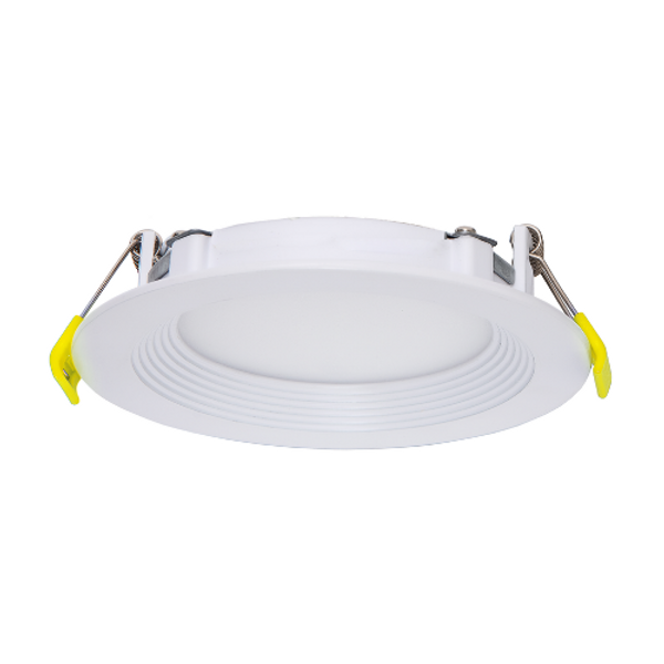 Halco 89107 4" ProLED Direct Fit Slim Downlight 10W 650lm CCT Selectable Baffle Trim DFDLS4-10-CS-BT