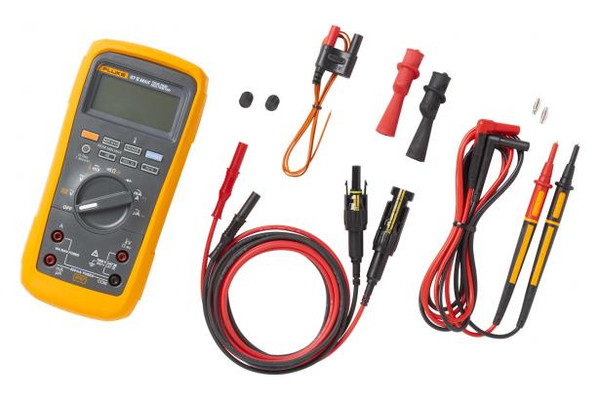 Fluke 87VMAX-PVLEAD1 Solar Tools Kit with 87V Max Digital Multimeter and Test Leads