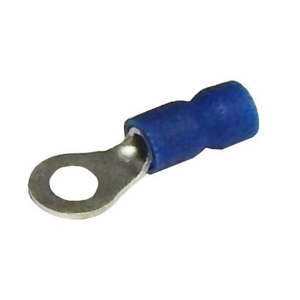Morris Products 01042 Vinyl Insulated Ring Terminals 25 Pack - 16-14 Wire, 3/8" Stud