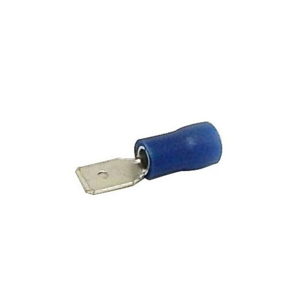 Morris Products 10222 Vinyl Insulated Male Disconnects - 16-14 Wire, .020x.187 Tab