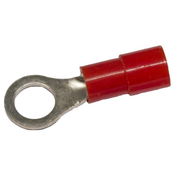 Morris Products 11320 Nylon Insulated Ring Terminals - 22-16 Wire, 1/4" Stud
