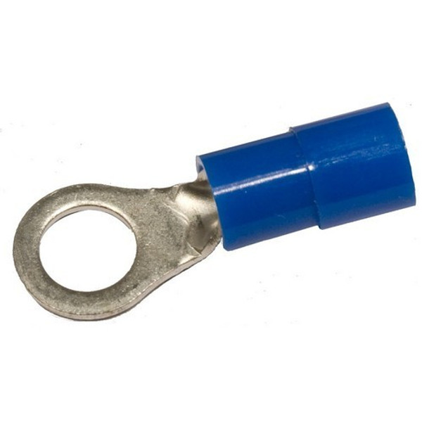 Morris Products 11342 Nylon Insulated Ring Terminals - 16-14 Wire, 1/4" Stud