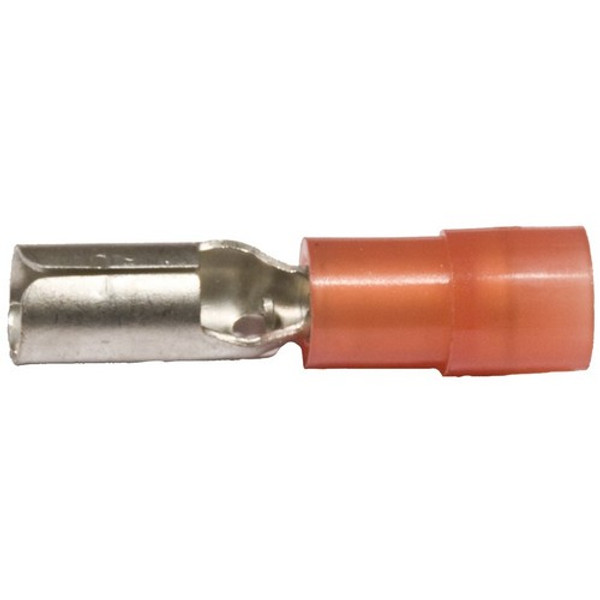 Morris Products 12082 Nylon Insulated Double Crimp Receptacle Disconnects - 22-16 Wire, .154 Receptacle