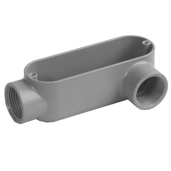 Morris Products 14100 Aluminum Rigid Conduit Bodies LL Type - Threaded 1/2"