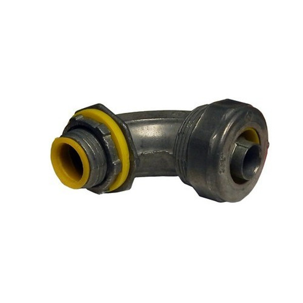 Morris Products 15297 90&deg; Liquid Tight Connectors - Insulated Throat - Zinc Die Cast 2"