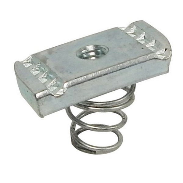 Morris Products 17412 Channel Nut - Short Spring 1/4-20