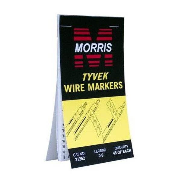 Morris Products 21257 Wire Marker Booklets 1-45 Cloth