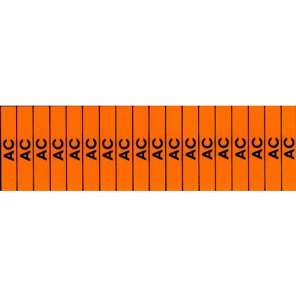 Morris Products 21328 Voltage Markers (18) 208V (5 Pack)