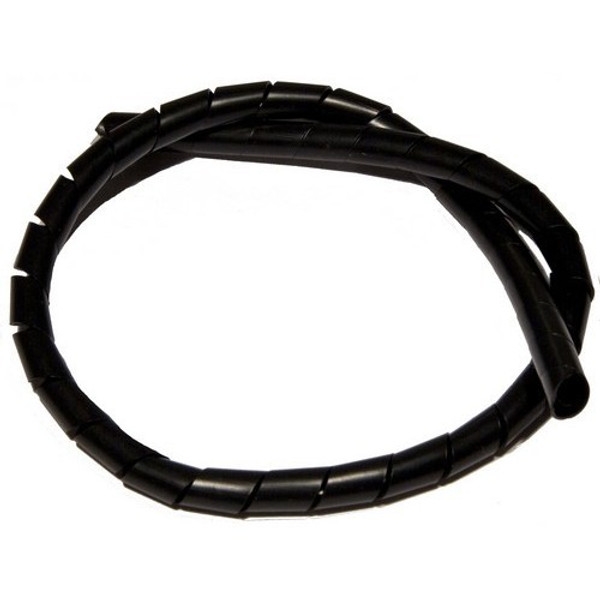 Morris Products 22111 Spiral Wrap Polyethylene UV Black .16"- 0.98"  33'