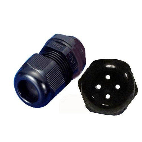 Morris Products 22278 Nylon Cable Glands - Multi-Conductor - NPT Thread  4 Hole 1"  .276" - .354"