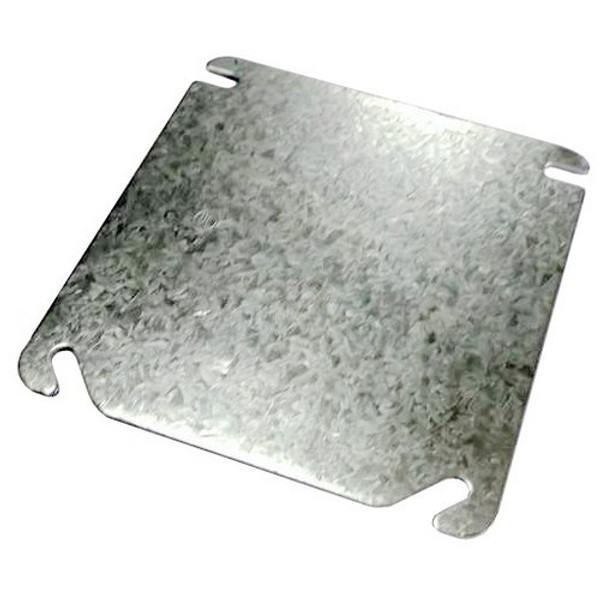 Morris Products 35858 4" Steel Outlet Box Covers - Blank