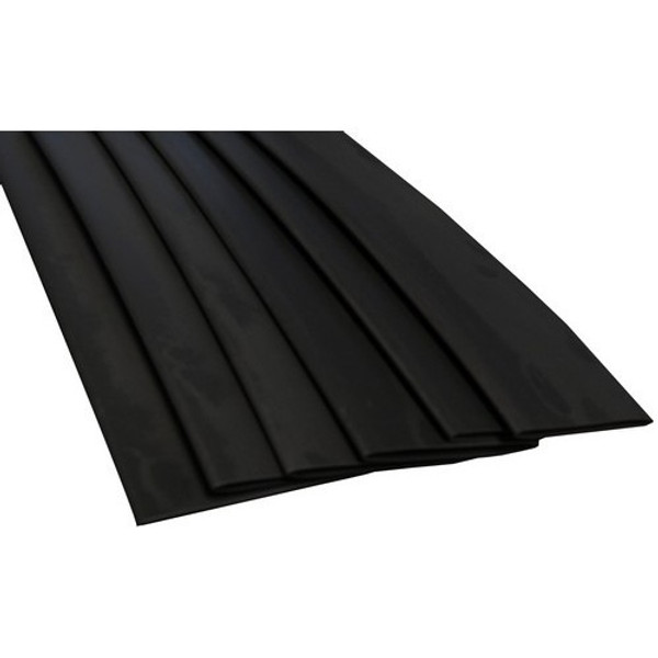 Morris Products 68030 Thin Wall Heat Shrink Tubing .078"-.029"  6" Black