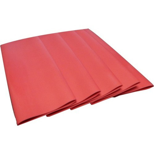 Morris Products 68333 Thin Wall Heat Shrink Tubing .137"-.059"  6" Red