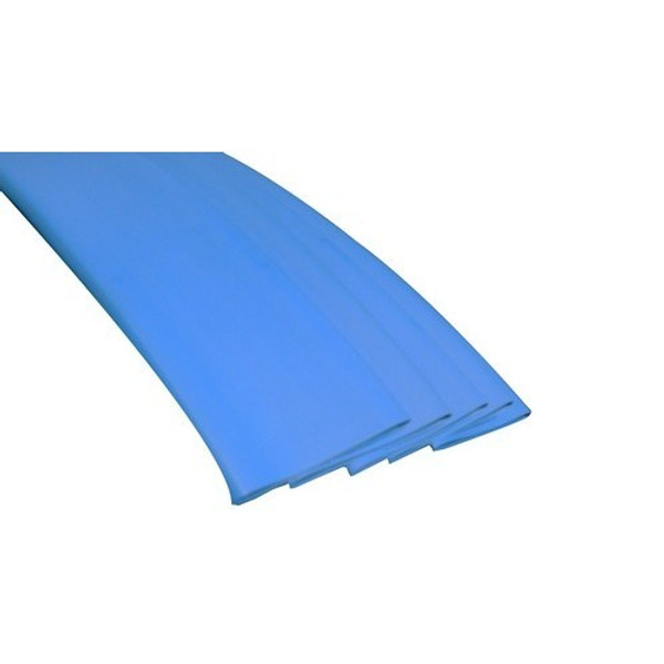 Morris Products 68362 Thin Wall Heat Shrink Tubing .250"-.117"  6" Blue