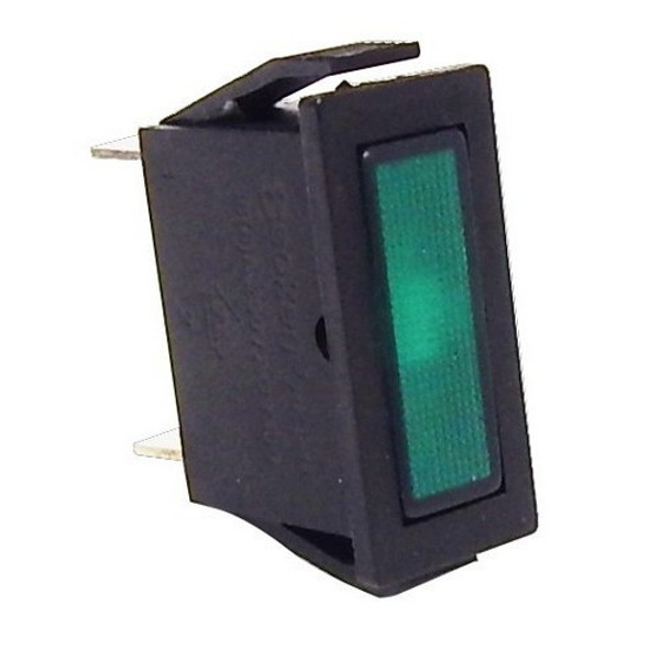 Morris Products 70310 Rectangular Indicator Pilot Lamp Green 250VAC