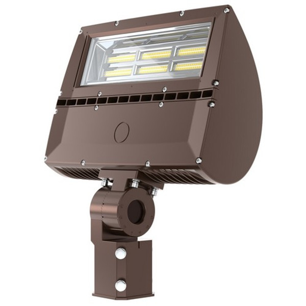 Morris Products 71356B Architectural Floods with 2-3/8" Slipfitter 100 Watts 12,900 Lumens 120-277V 5000K Bronze