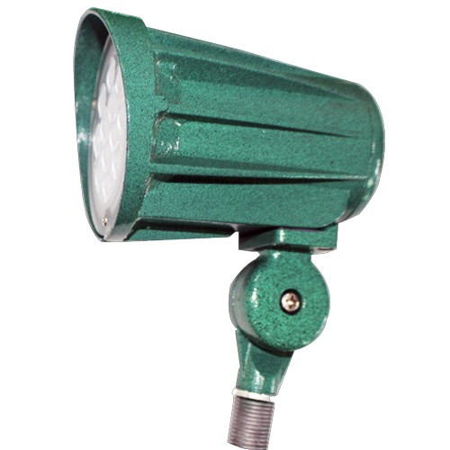 Morris Products 71692 LED Designer Bullet Flood 42W 65&deg; 3000K 120-277V Green