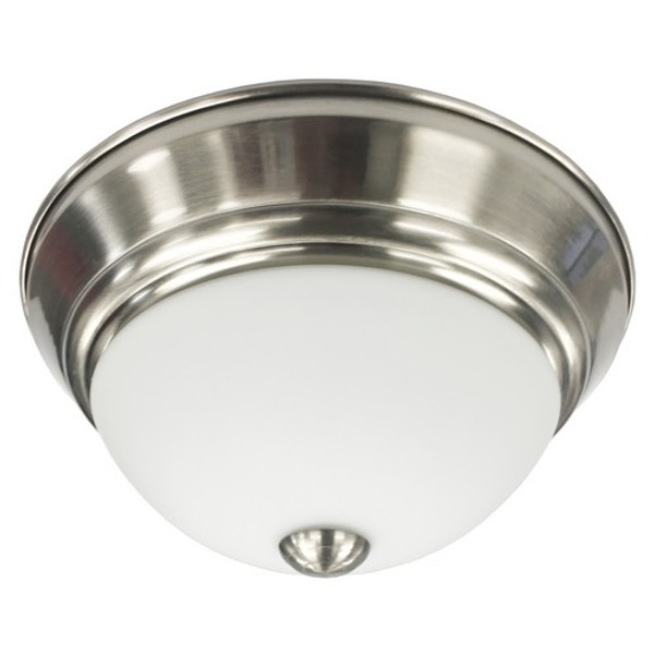 Morris Products 72210 LED Decorative Ceiling Lighting Echo Bay Collection 11" 17W 3000K  Satin Nickel