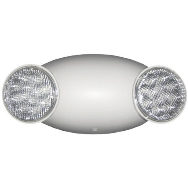 Morris Products 73114 Round Head LED Emergency Light High Output Remote Capable White