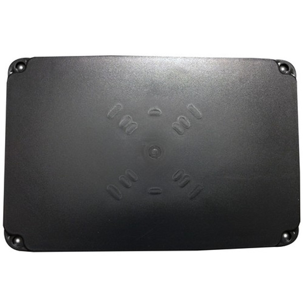 Morris Products 73379 Compact Cold Weather & Wet Location LED Exit Sign Single Face Panel Black Housing