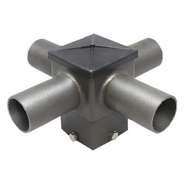 Morris Products 79939 Pole Top Tenon Mounting Accessories - 5" Pole Top - 4 Tenon 90&deg;