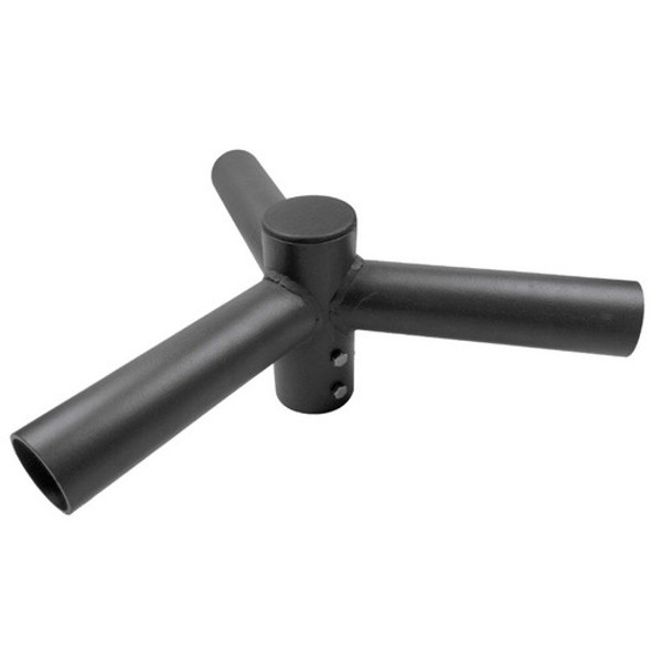 Morris Products 79957 Pole Top Tenon Mounting Accessories - Round Pole Top - 3 Tenon 120° 2-3/8" Slipfitter