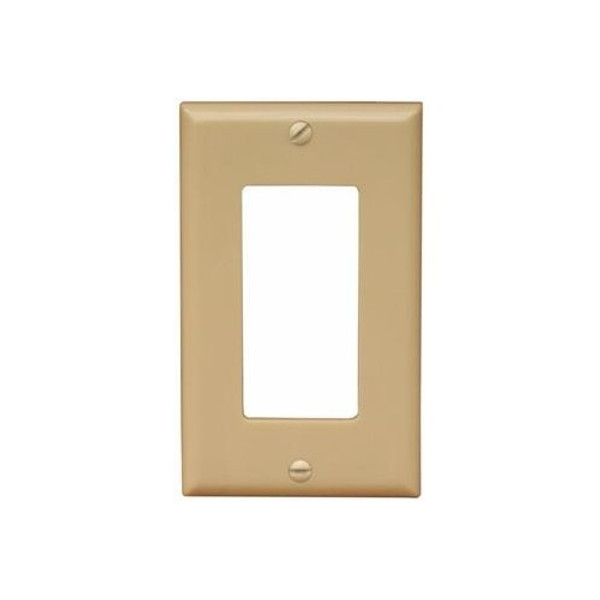 Morris Products 81110 Lexan Wall Plates 1 Gang Decorative/GFCI Ivory