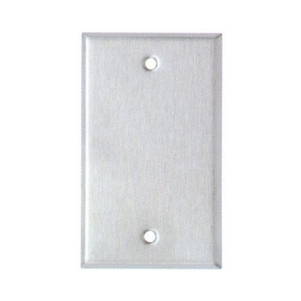 Morris Products 83680 430 Stainless Steel Wall Plates Midsize 1 Gang Blank