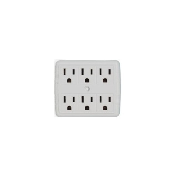 Morris Products 89405 6 Outlet Power Adaptor