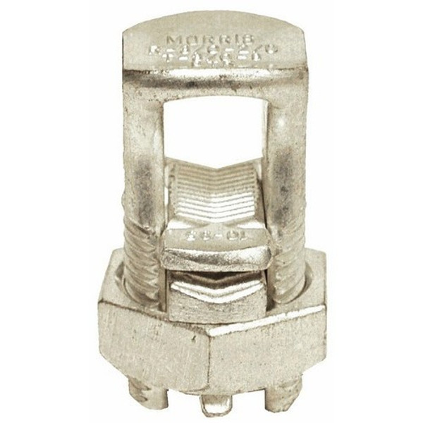 Morris Products 90422 Split Bolt Connectors With Spacer Dual Rated For Copper & Aluminum Conductors 4/0