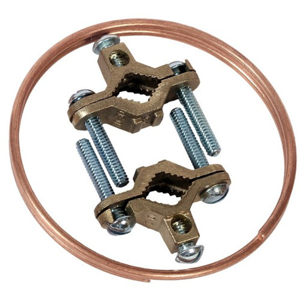 Morris Products 91558 Copper Ground Clamps -  Rigid Conduit Hub & Strap 1/2"-1"