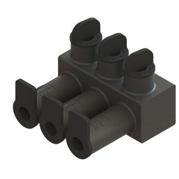 Morris Products 98044 Submersible Insulated Streetlighting Connectors Multi-Port #14 - 2/0  4 Port